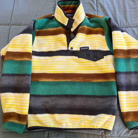 Patagonia Other - Rare pattern Synchilla t snap
